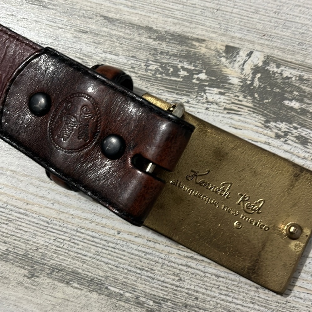 Kenneth Reid Vintage Belt Size 42 - Picture 5 of 8